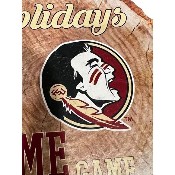 Florida State University FSU Snowflake Christmas Ornament - Picture 4 of 4